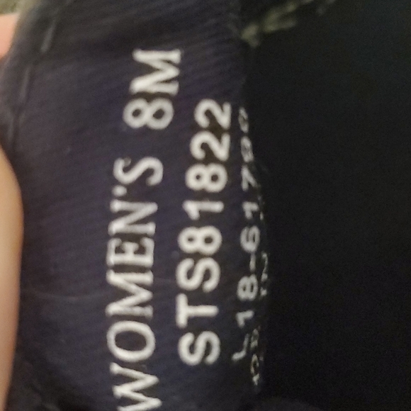 Sperry Woman's Canvas Shoes Size 8 - Picture 4 of 4